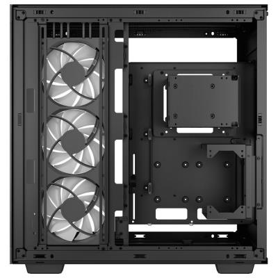 DEEPCOOL skříň CH780 / ATX / 420 mm fan ARGB / 4xUSB 3.0 / USB-C / prosklená / černá
