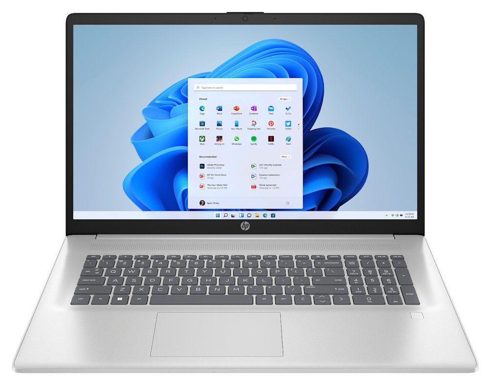 HP 17-cp2003nc/ Ryzen 5 7520U/ 16GB DDR5/ 512GB SSD/ AMD Integrated Graphics 17,3"FHD,matný/ W11H/ stříbrný