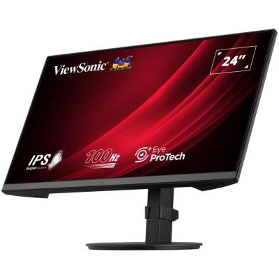 ViewSonic VA2408-HDJ / 23,8"/ IPS/ 16:9/ 1920x1080/ 5ms/ 100Hz/ 250cd/m2/ HDMI / VGA / DP / výšk. nast.