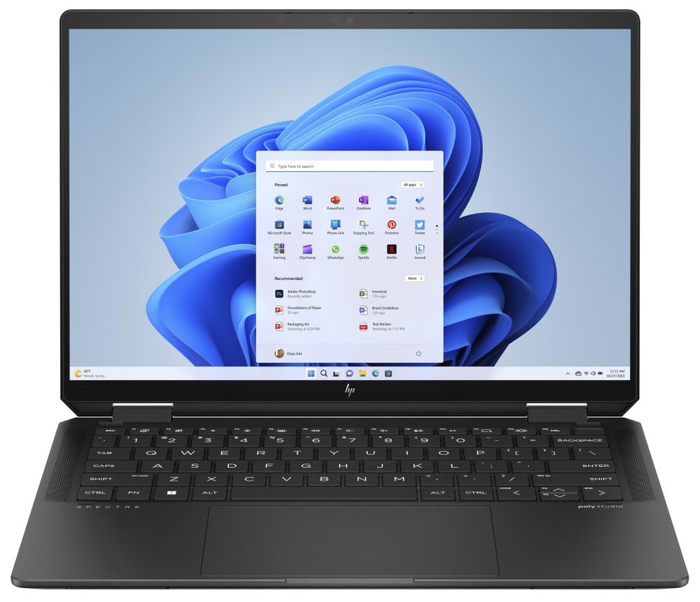 HP Spectre x360 14-eu0004nc/ Ultra 7-155H/ 32GB DDR5/ 2TB SSD/ Intel Arc Graphics 14"2,8K,OLED,touch/ W11P/ černý