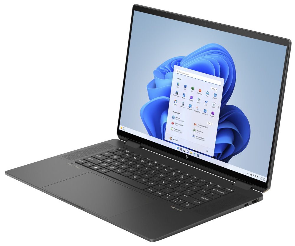 HP Spectre x360 16-aa0012nc/ Ultra 7-155H/ 32GB DDR5/ 2TB SSD/ NVIDIA GeForce RTX 4050 6GB 16"2,8K,OLED,touch/ W11P/ čer