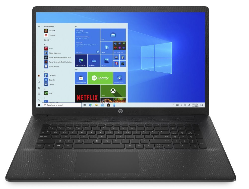 HP 17-cp0010nc/ Ryzen 5 5500U/ 8GB DDR4/ 512GB SSD/ AMD Integrated Graphics 17,3"FHD,matný/ W11H/ černý