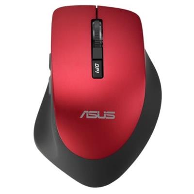 ASUS WT425/ Ergonomická/ Optická/ Bezdrátová USB/ Červená