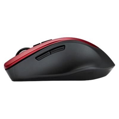 ASUS WT425/ Ergonomická/ Optická/ Bezdrátová USB/ Červená