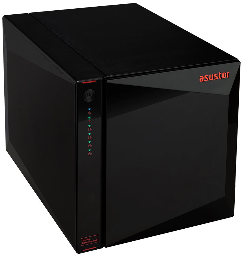 Asustor Xpanstor 4 AS5004U NAS Storage Capacity Expander 4 x SATA3 6Gb/s; 3.5"/2.5" HDD/SSD