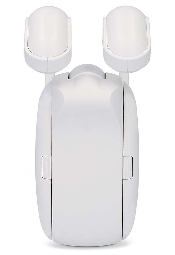 NEDIS chytrý motor (robot) závěsů/ tyčová kolejnice/ napájení z baterie/ napájení z USB/ 4000 mAh/ Bluetooth/ bílý