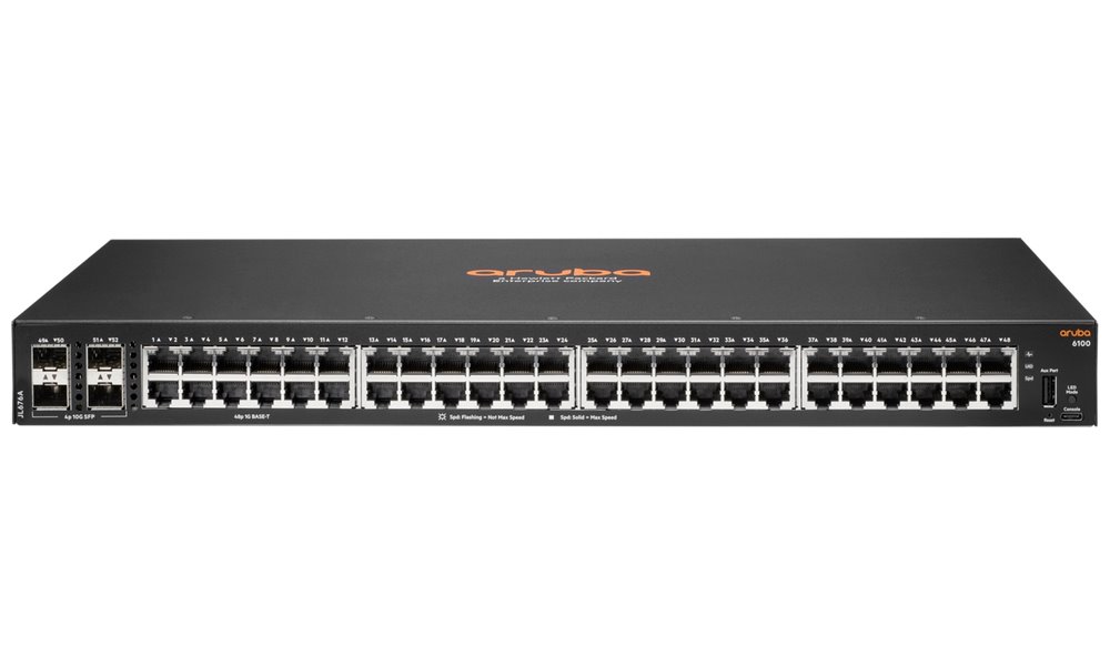 HPE Aruba 6100 48G 4SFP+ Switch