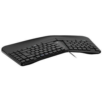 GENIUS Ergo KB-700/ Drátová/ Copilot/ ergonomická/ předložka/ USB/ CZ+SK layout