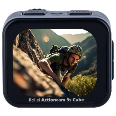 Rollei ActionCam 9s Cube/ 12 MPix/ 4K 30fps/ 2,1" LCD/ Stabilizace/ 21m vodotěsná/ USB-C
