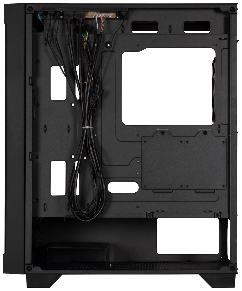 BitFenix skříň Graph ATX / 4x120 mm fan F-RGB / 2xUSB 3.0 / USB 2.0 / černá