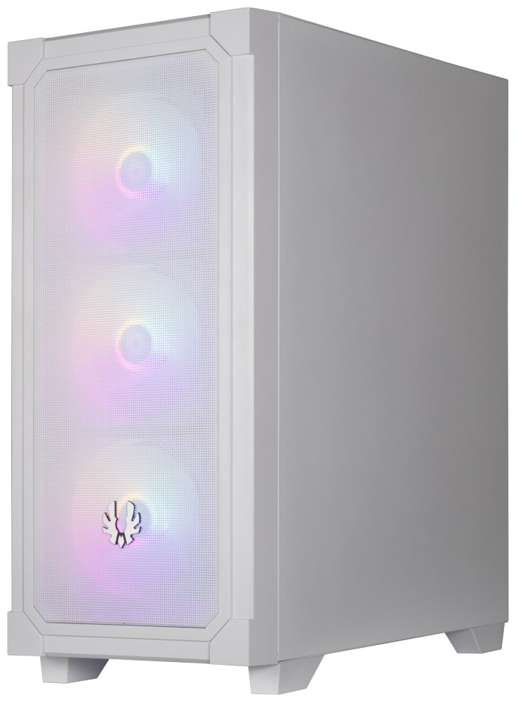 BitFenix skříň Graph ATX / 4x120 mm fan F-RGB / 2xUSB 3.0 / USB 2.0 / bílá