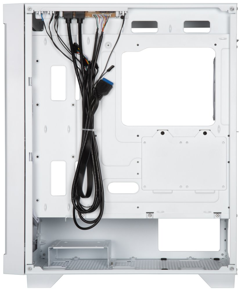 BitFenix skříň Graph ATX / 4x120 mm fan F-RGB / 2xUSB 3.0 / USB 2.0 / bílá