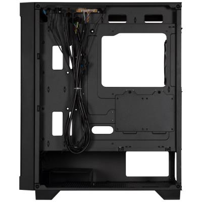 BitFenix skříň Graph ATX / 4x120 mm fan F-RGB / 2xUSB 3.0 / USB 2.0 / černá