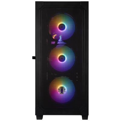 BitFenix skříň Graph ATX / 4x120 mm fan F-RGB / 2xUSB 3.0 / USB 2.0 / černá