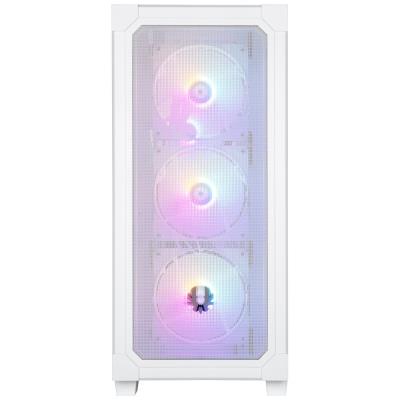 BitFenix skříň Graph ATX / 4x120 mm fan F-RGB / 2xUSB 3.0 / USB 2.0 / bílá