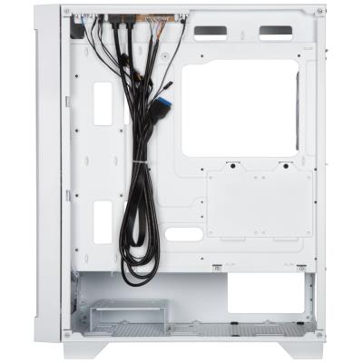 BitFenix skříň Graph ATX / 4x120 mm fan F-RGB / 2xUSB 3.0 / USB 2.0 / bílá