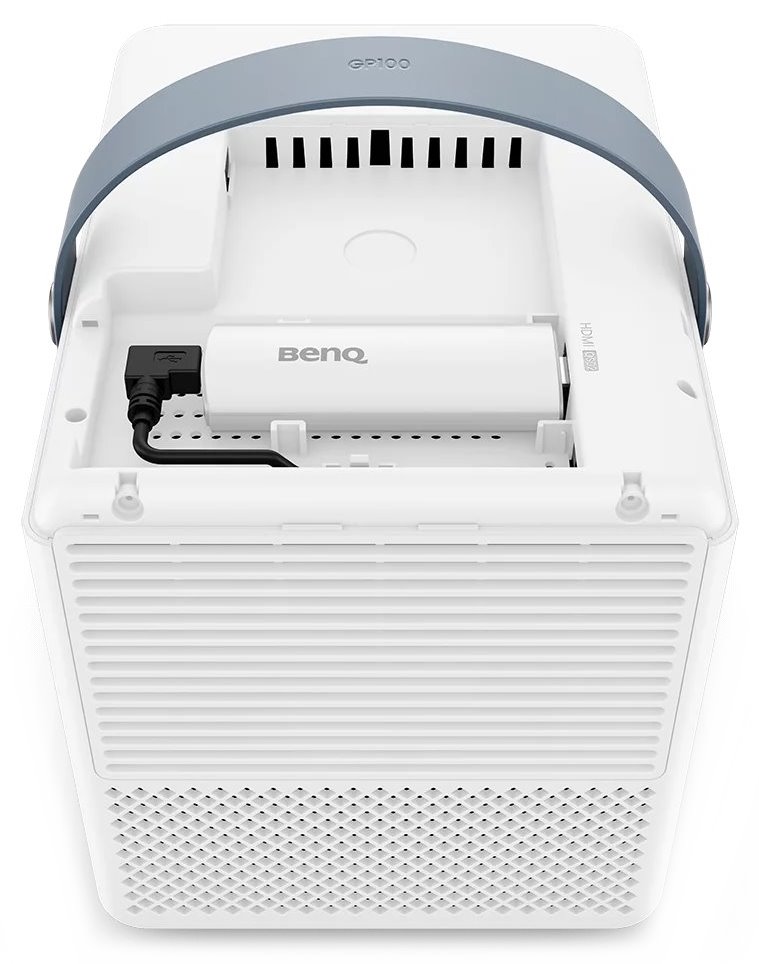 BenQ GP100/ Full HD LED Mini projektor/ DLP/ LED/ Android 11 / 1000ANSI/ 100000:1/ BT/ Wi-Fi/ HDMI/ USB A/C/GOOGLE CAST