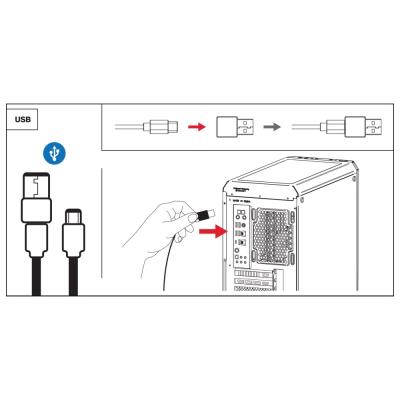 Endorfy mikrofon Solum Voice S / drátový / pop-up filtr / RGB podsvícení / USB-C / černý