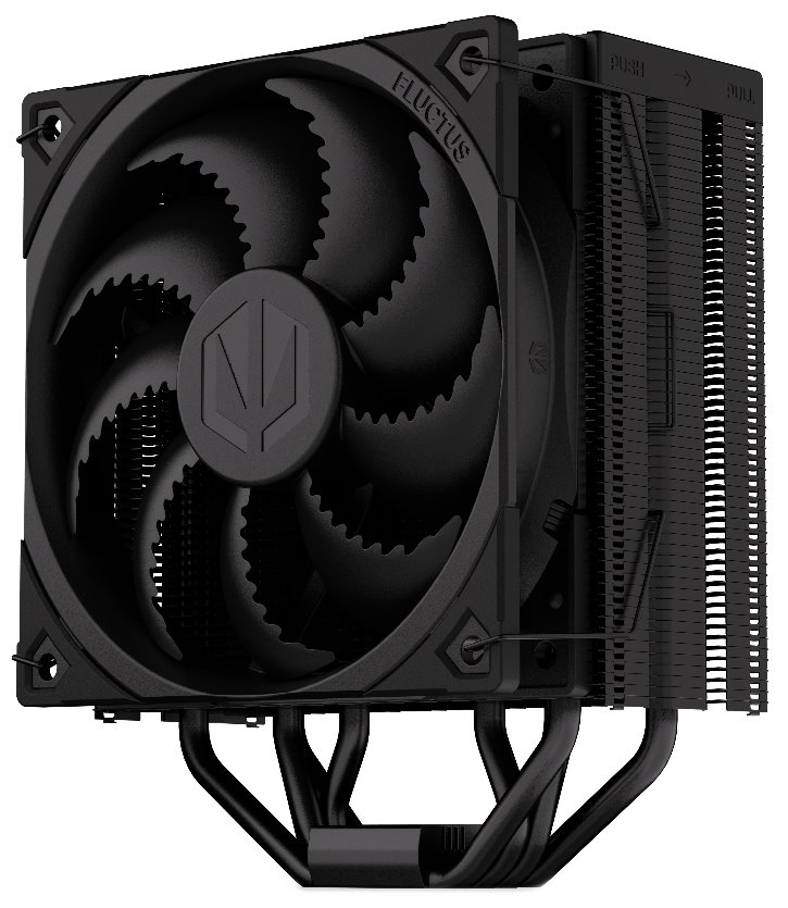 Endorfy chladič CPU Fera 5 Black / ultratichý/ 120mm fan/ 4 heatpipes / PWM / pro Intel i AMD / černý