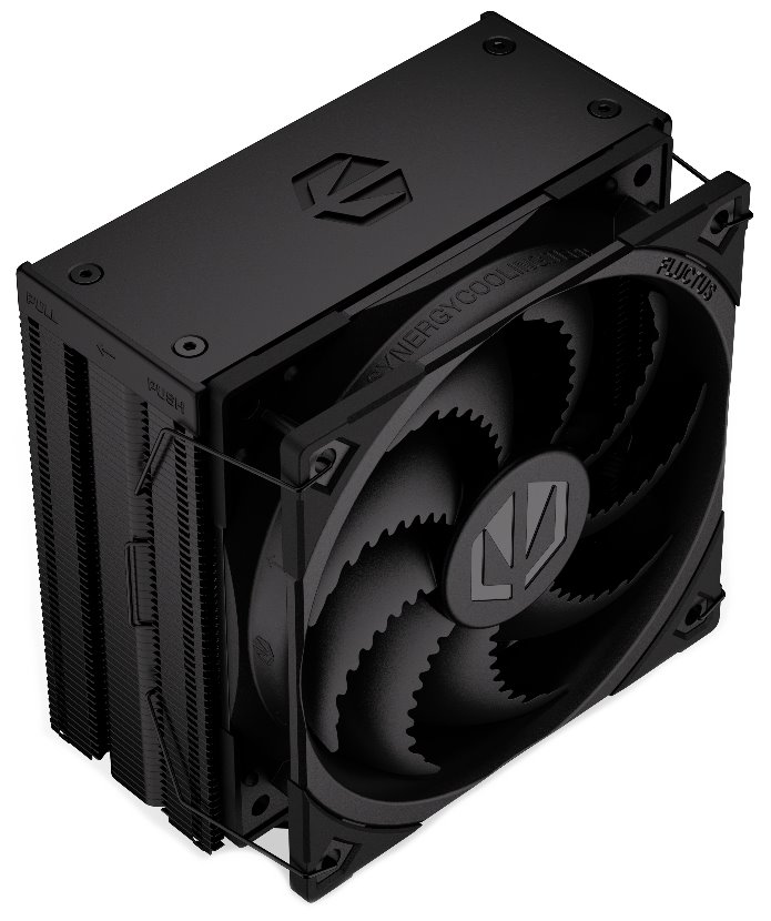 Endorfy chladič CPU Fera 5 Black / ultratichý/ 120mm fan/ 4 heatpipes / PWM / pro Intel i AMD / černý