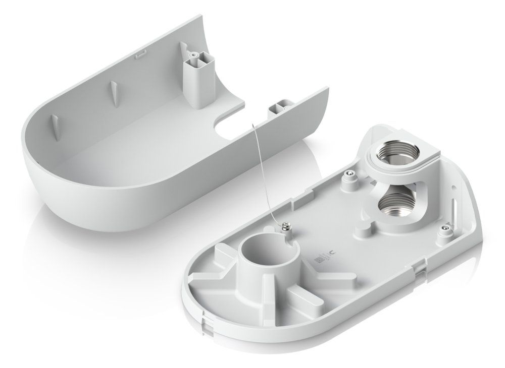 Ubiquiti UniFi Camera Arm Mount W - Držák na zeď/sloup/roh pro kameru UniFi G5 Turret Ultra, krytí IP66, bílý