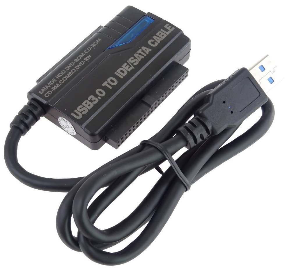 PremiumCord USB 3.0 - SATA + IDE adaptér s kabelem