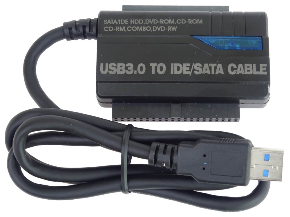 PremiumCord USB 3.0 - SATA + IDE adaptér s kabelem