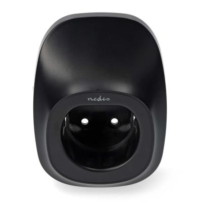 NEDIS držák nabíjecího kabelu elektrických vozidel na stěnu/ černý