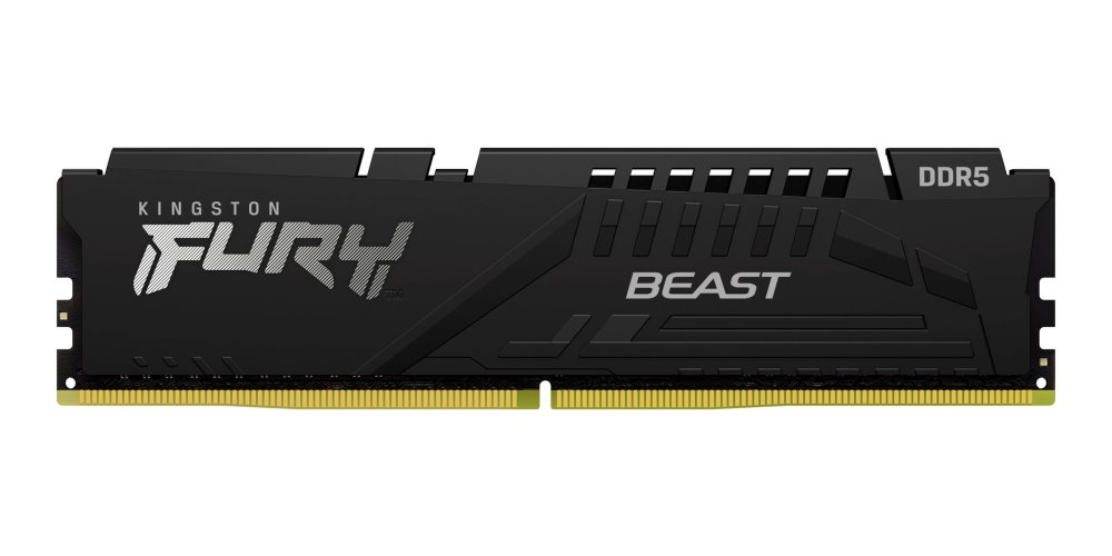 KINGSTON FURY Beast Black XMP 16GB DDR5 6000MT/s / CL30 / DIMM / Kit 2x 8GB