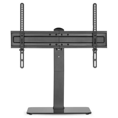 NEDIS stolní TV stojan/ 37 - 70 "/ nosnost 40 kg/ nastavitelné výšky/ fixní/ ocel/tvrzené sklo/ černý