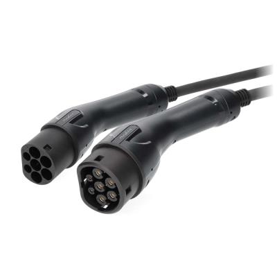 NEDIS kabel elektrického vozidla/ kabel typ 2/ 16 A/ 11000 W/ 3-fázový/ černý/ box/ 5 m
