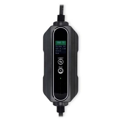 NEDIS cestovní nabíjecí stanice pro elektromobily/ AT-N05V3V3-F 3G1.5/ 1380 / 2300 / 3680 W/ 6 / 8 / 10 / 13 / 16 A/ 5 m