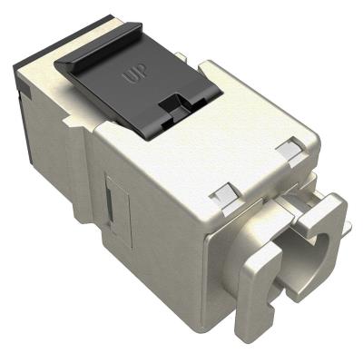 Solarix keystone c5e STP RJ45 černý pro kleště  SXKJ-NA-BU SXKJ-5E-STP-BK-NA