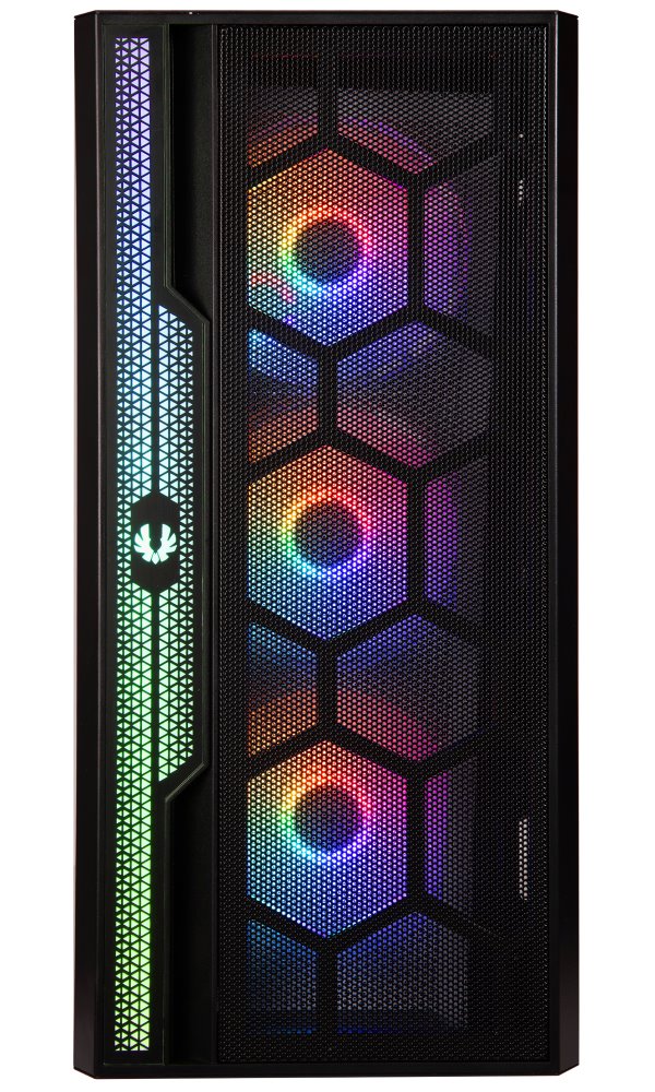 BitFenix skříň Apollo / ATX / 4x120mm ARGB fan / 3xUSB 3.0 / USB 2.0 / tvrzené sklo / černá