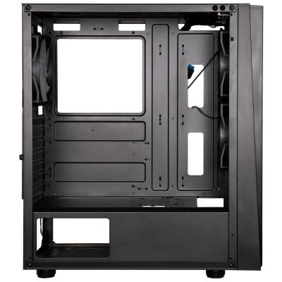 BitFenix skříň Helios / ATX / 4x120mm RGB fan / 2xUSB 3.0 / USB 2.0 / tvrzené sklo / černá