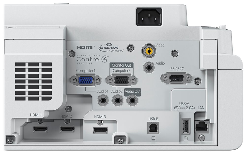 EPSON EB-770F/ 1080p/ Laser/ 4100 ANSI/ 2 500 000:1/ HDMI/ Bílý