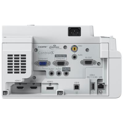 EPSON EB-770F/ 1080p/ Laser/ 4100 ANSI/ 2 500 000:1/ HDMI/ Bílý