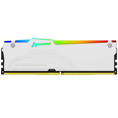 KINGSTON FURY Beast White RGB EXPO 32GB DDR5 6400MT/s / CL32 / DIMM / Kit 2x 16GB