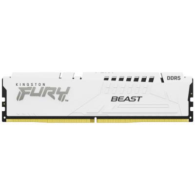 KINGSTON FURY Beast White XMP 32GB DDR5 6000MT/s / CL30 / DIMM