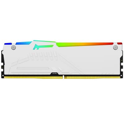 KINGSTON FURY Beast White RGB XMP 32GB DDR5 6800MT/s / CL34 / DIMM / Kit 2x 16GB