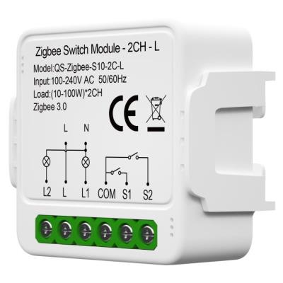 IMMAX NEO SMART kontroler (L) V8 2-tlačítkový Zigbee 3.0, TUYA