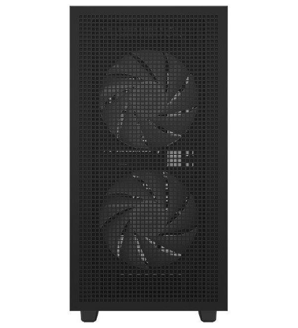 DEEPCOOL skříň CH360 Digital / mATX / 140mm +120 mm fan / USB 3.0 / USB-C /  mesh panel / prosklená bočnice / černá