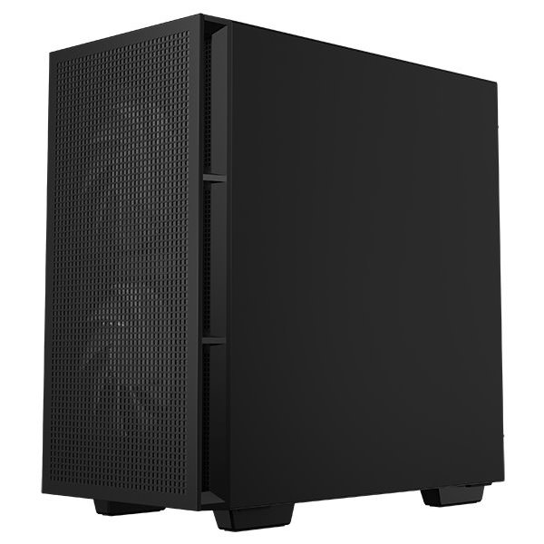 DEEPCOOL skříň CH360 Digital / mATX / 140mm +120 mm fan / USB 3.0 / USB-C /  mesh panel / prosklená bočnice / černá