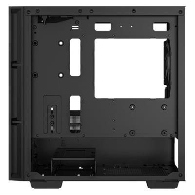 DEEPCOOL skříň CH360 Digital / mATX / 140mm +120 mm fan / USB 3.0 / USB-C /  mesh panel / prosklená bočnice / černá