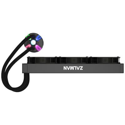 Zalman vodní chladič Reserator5 Z36 ARGB / 360 mm ARGB / ZE1225ASHx2 / černý