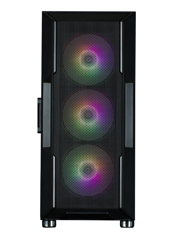 Zalman skříň I3 Neo ARGB black / ATX / 4x120 ARGB fan / 2xUSB 3.0 / 1xUSB 2.0 / prosklená bočnice / mesh panel / černá