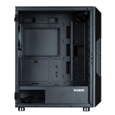 Zalman skříň I3 Neo ARGB black / ATX / 4x120 ARGB fan / 2xUSB 3.0 / 1xUSB 2.0 / prosklená bočnice / mesh panel / černá
