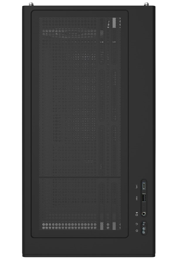 Zalman skříň P10 Black / miniT / 1x120mm fan ARGB / USB 3.0 / USB-C / temperované sklo / černá