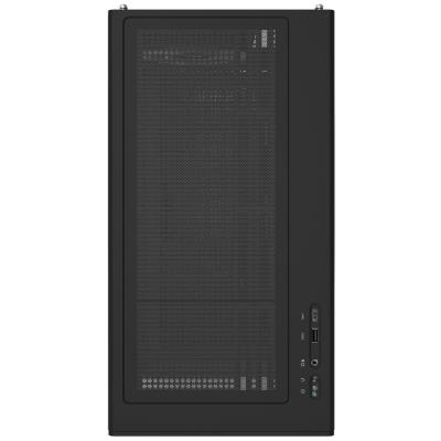 Zalman skříň P10 Black / miniT / 1x120mm fan ARGB / USB 3.0 / USB-C / temperované sklo / černá