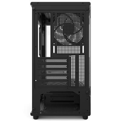 Zalman skříň P10 Black / miniT / 1x120mm fan ARGB / USB 3.0 / USB-C / temperované sklo / černá
